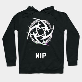 Ninjas in Pyjamas Redesign Logo Black Edition Hoodie